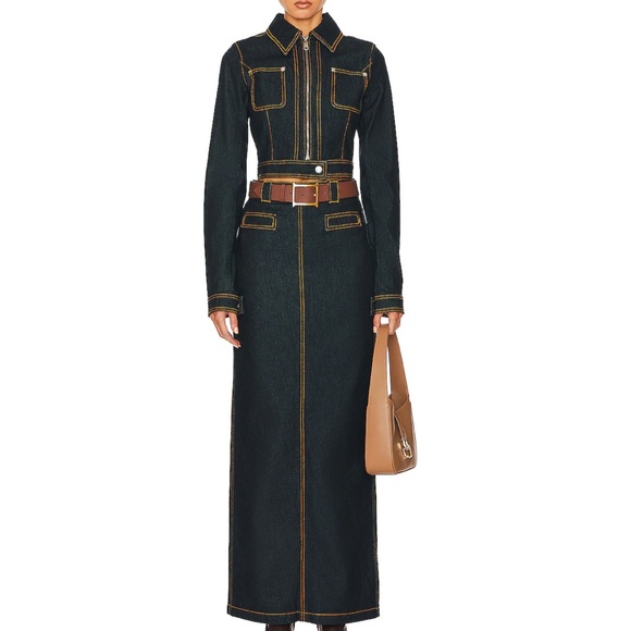 Elegant Black Maxi Skirt - Picture 2 of 9